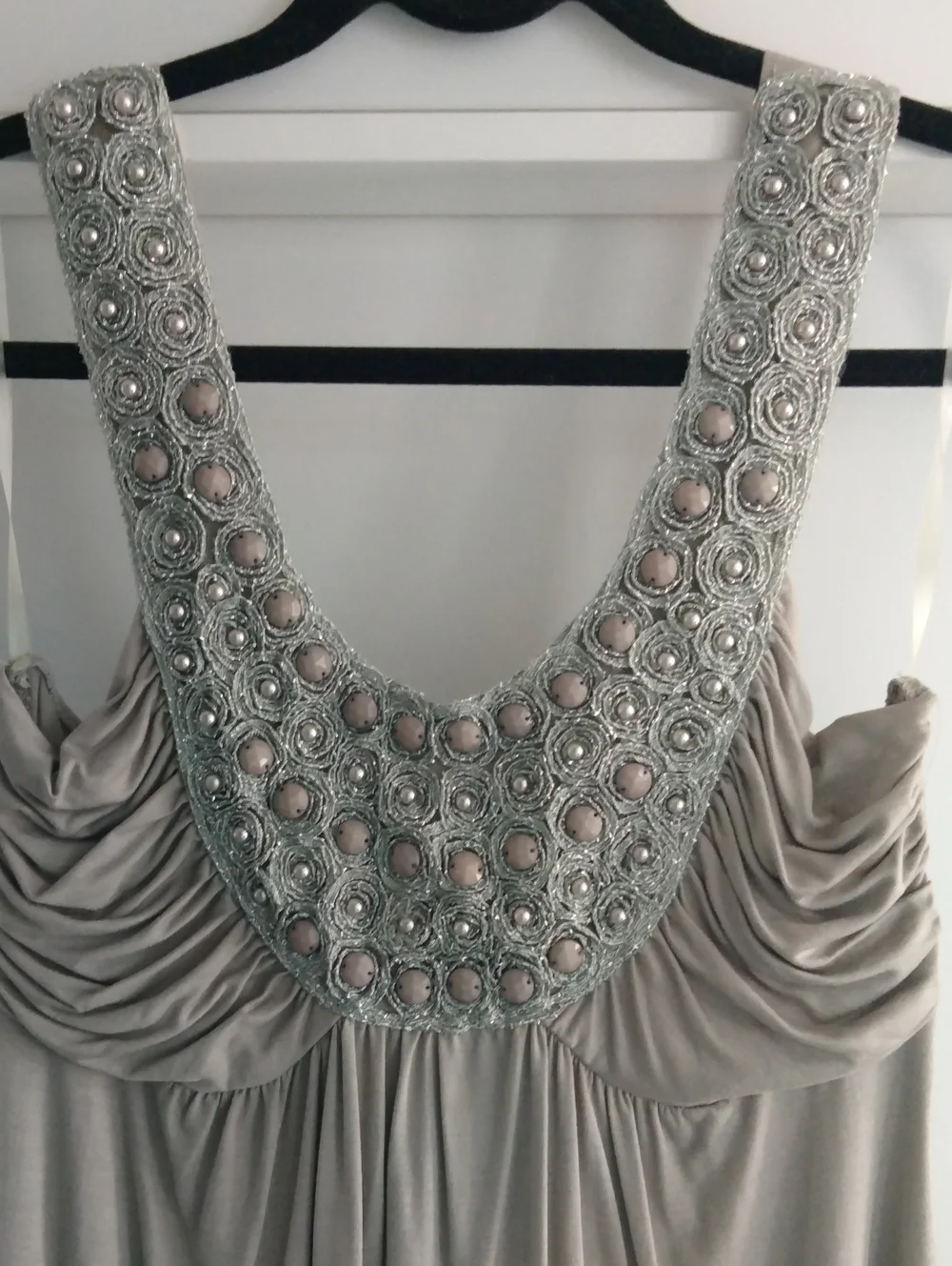 Embellished Front Bib Jewel Top